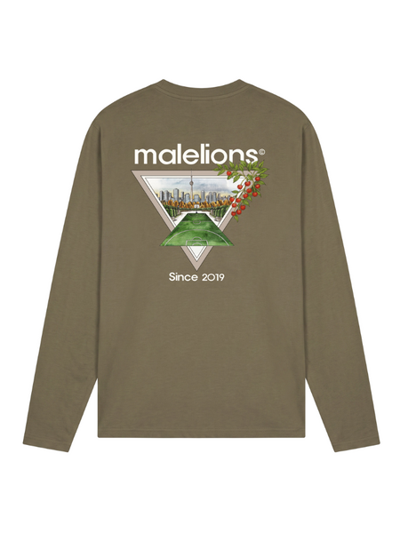 Malelions Malelions Athletic Garden Longsleeve - Stone Grey