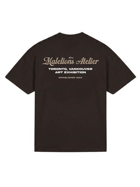 Malelions Malelions University T-Shirt - Brown Malelions University T-Shirt - Brown