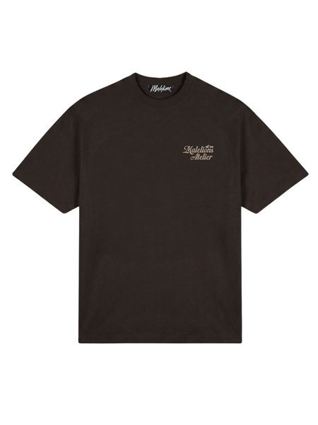 Malelions University T-Shirt - Brown Malelions Malelions University T-Shirt - Brown