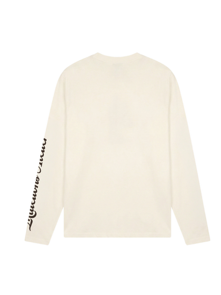 Malelions Malelions University Longsleeve - Off-White