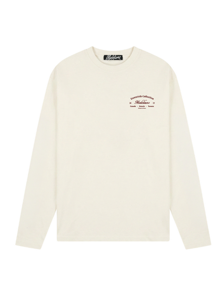 Malelions Marina Longsleeve T-Shirt - Off-White Malelions Malelions Marina Longsleeve T-Shirt - Off-White