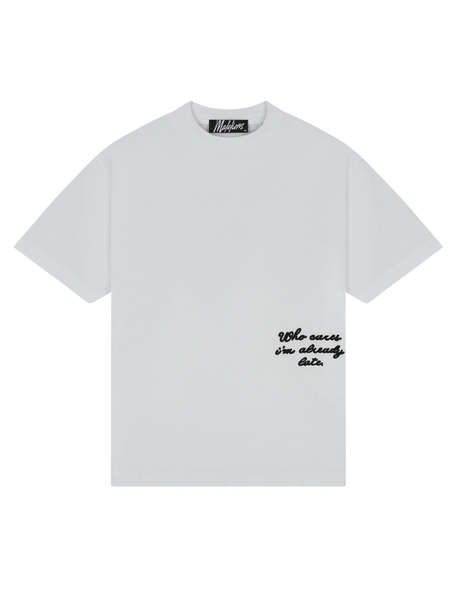 Malelions Already Late T-Shirt - White Malelions Malelions Already Late T-Shirt - White