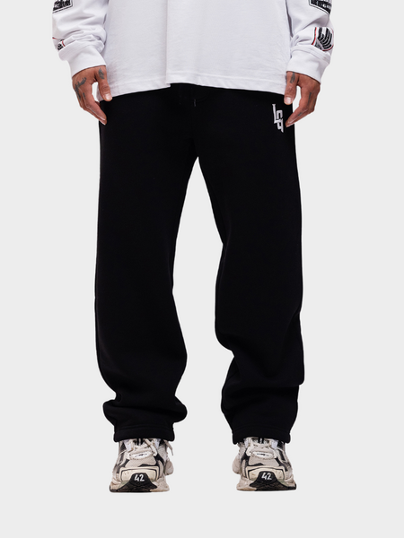 Label Garment LG Straight Jogger - Black