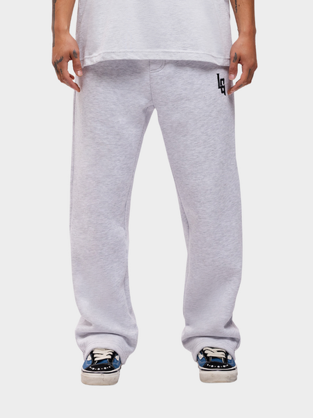 Label Garment LG Straight Jogger - Heather Grey