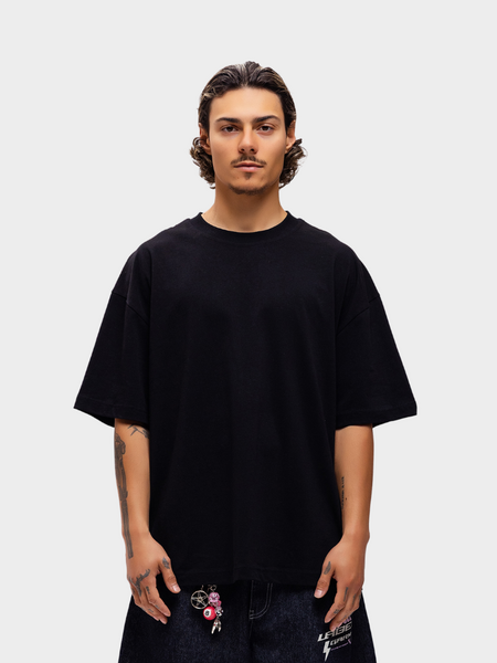 Label Garment Pitlane Oversized Tee - Black