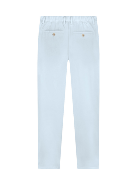 TriaD'oro Pantalon Elastical Waistband - Light Blue TriaD'oro TriaD'oro Pantalon Elastical Waistband - Light Blue
