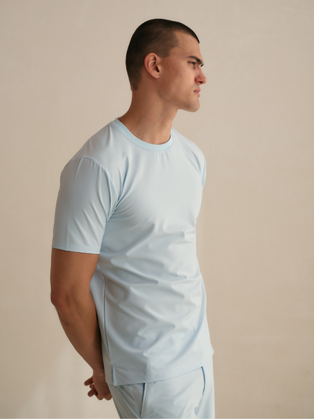 TriaD'oro Travel T-Shirt - Light Blue TriaD'oro TriaD'oro Travel T-Shirt - Light Blue
