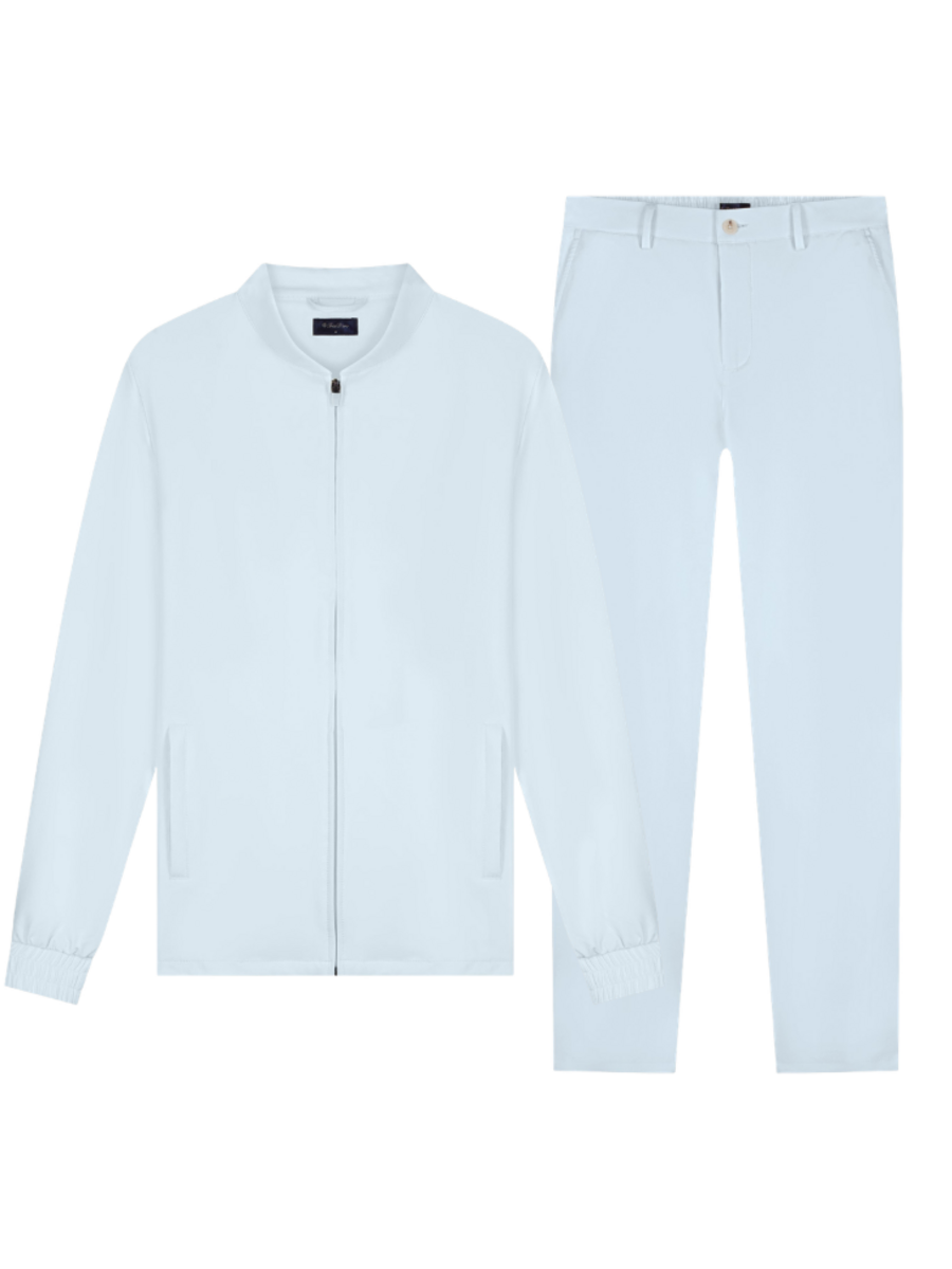 TriaD'oro TriaD’oro Tracksuit Jacket Combi-set - Light Blue