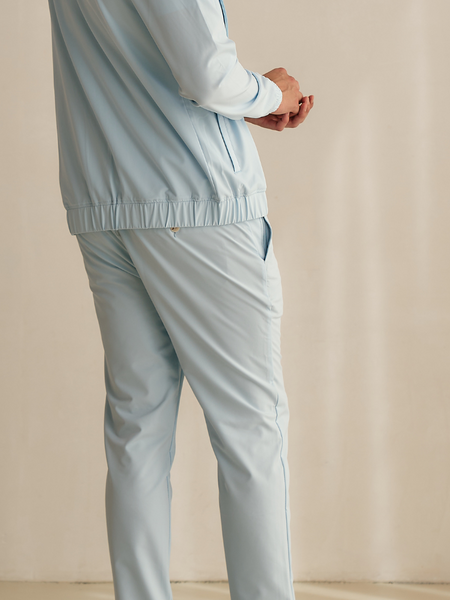 TriaD'oro Pantalon Elastical Waistband - Light Blue TriaD'oro TriaD'oro Pantalon Elastical Waistband - Light Blue