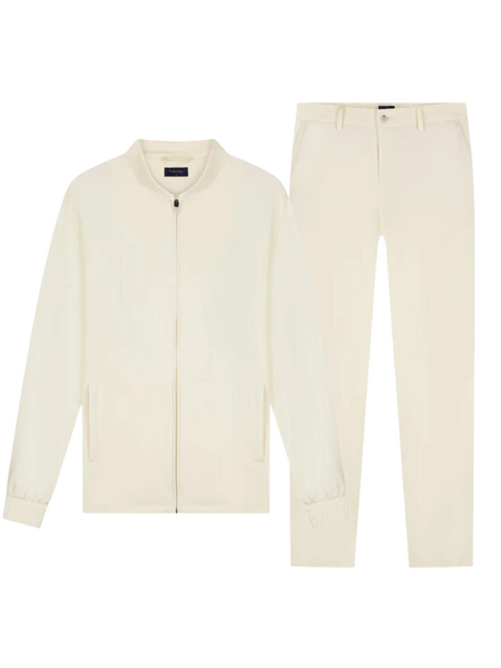 TriaD'oro TriaD’oro Tracksuit Hood Jacket Combi-set - Creme TriaD’oro Tracksuit Hood Jacket Combi-set - Creme