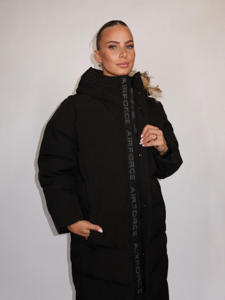 Airforce Women Janet Parka - True Black Airforce Airforce Women Janet Parka - True Black
