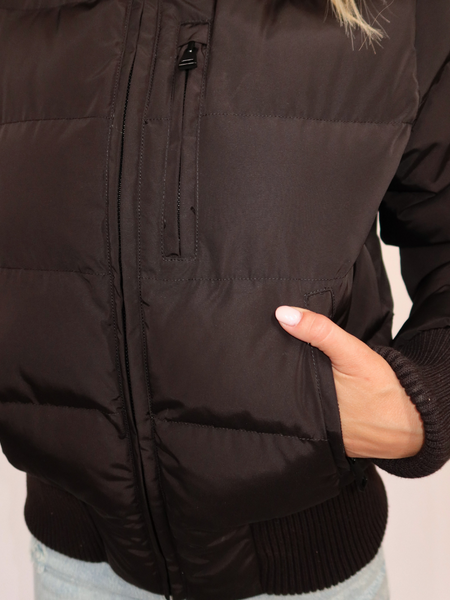Airforce Women Tate Bomber - True Black Airforce Airforce Women Tate Bomber - True Black