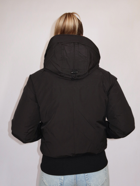 Airforce Women Bomber Jacket - True Black Airforce Airforce Women Bomber Jacket - True Black