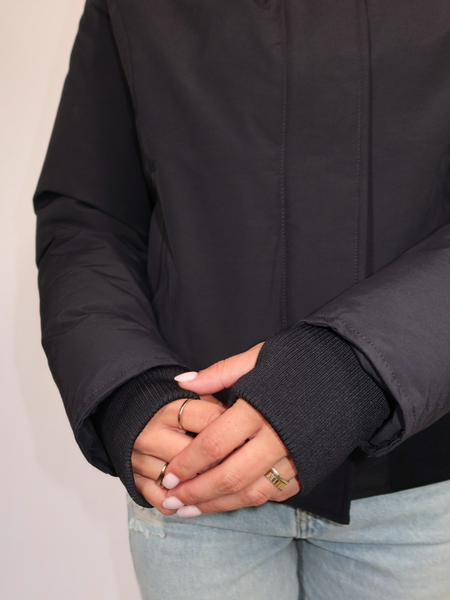 Airforce Women Bomber Jacket - Dark Navy Airforce Airforce Women Bomber Jacket - Dark Navy