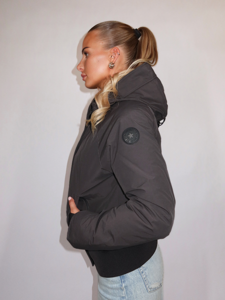 Airforce Airforce Women Bomber Jacket - Gun Metal