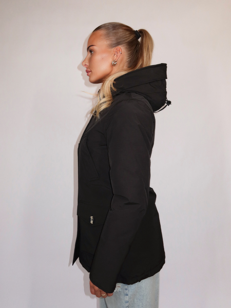 Airforce Women 4 Pocket Parka - True Black Airforce Airforce Women 4 Pocket Parka - True Black