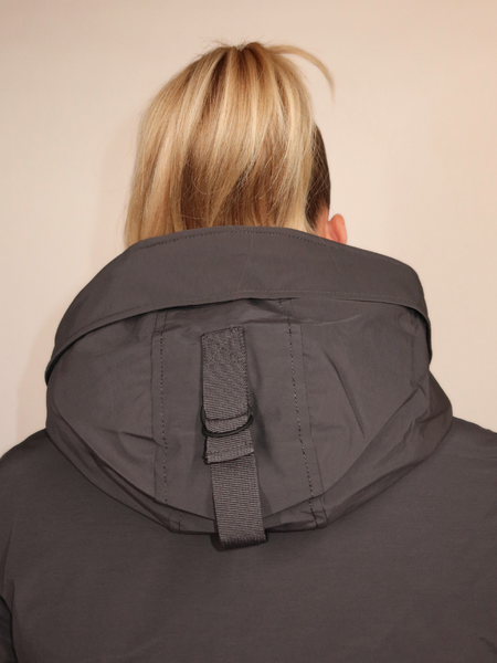 Airforce Women 4 Pocket Parka - Gun Metal Airforce Airforce Women 4 Pocket Parka - Gun Metal