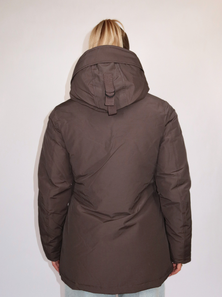 Airforce Women 4 Pocket Parka - Dark Coffee Airforce Airforce Women 4 Pocket Parka - Dark Coffee