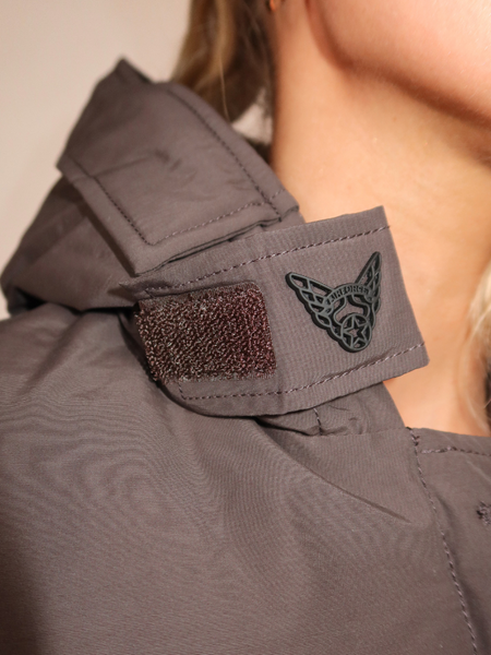 Airforce Women 4 Pocket Parka - Dark Coffee Airforce Airforce Women 4 Pocket Parka - Dark Coffee