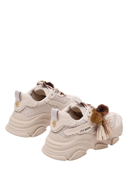 Steve Madden Possession-PPE Sneakers - Bone Suede Steve Madden Steve Madden Possession-PPE Sneakers - Bone Suede
