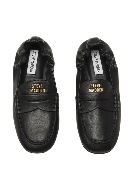 Steve Madden Newbury Loafer - Black Leather Steve Madden Steve Madden Newbury Loafer - Black Leather