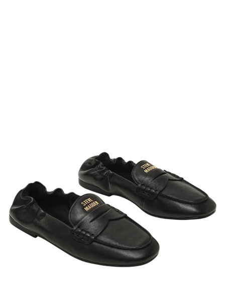 Steve Madden Newbury Loafer - Black Leather Steve Madden Steve Madden Newbury Loafer - Black Leather
