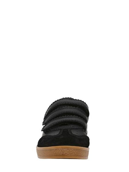 Steve Madden Daybreak Sneaker - Black Action Leather Steve Madden Steve Madden Daybreak Sneaker - Black Action Leather