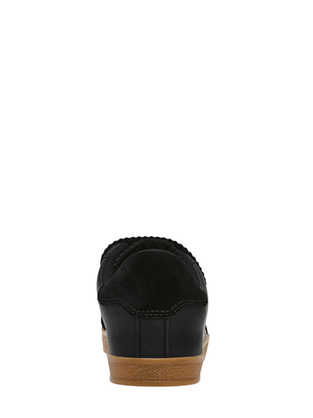 Steve Madden Daybreak Sneaker - Black Action Leather Steve Madden Steve Madden Daybreak Sneaker - Black Action Leather