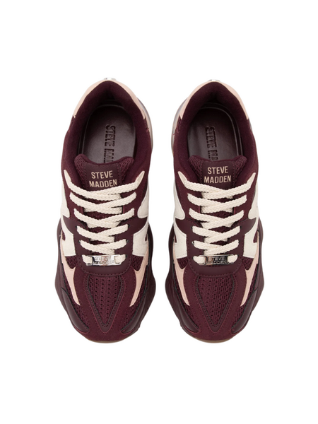 Steve Madden Speeder Sneaker - Wine/Pink Steve Madden Steve Madden Speeder Sneaker - Wine/Pink