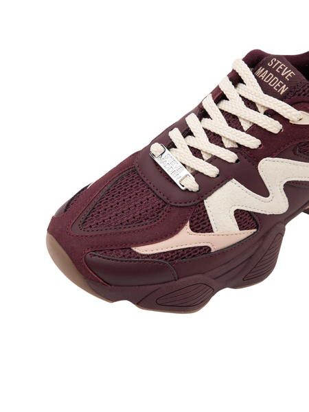 Steve Madden Speeder Sneaker - Wine/Pink Steve Madden Steve Madden Speeder Sneaker - Wine/Pink