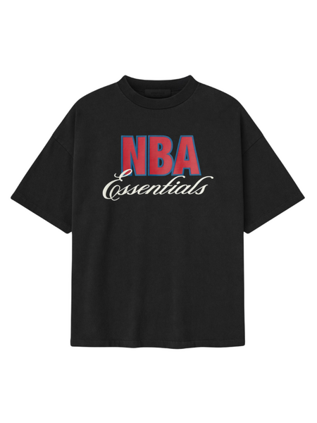 Fear of God Fear of God Essentials NBA 90s Tee - Black Fear of God Essentials NBA 90s Tee - Black