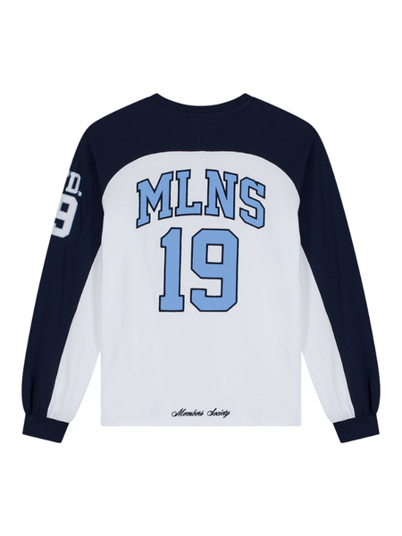 Malelions Malelions Women Match Longsleeve T-Shirt - Midnight Blue Malelions Women Match Longsleeve T-Shirt - Midnight Blue