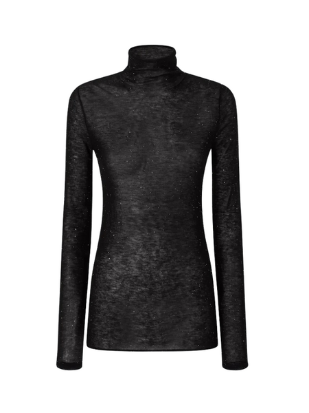 Pinko Moss Sweater - Nero Limousine Pinko Pinko Moss Sweater - Nero Limousine