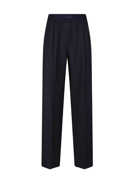 Pinko Phaius Trousers - Deep Navy Blue Pinko Pinko Phaius Trousers - Deep Navy Blue