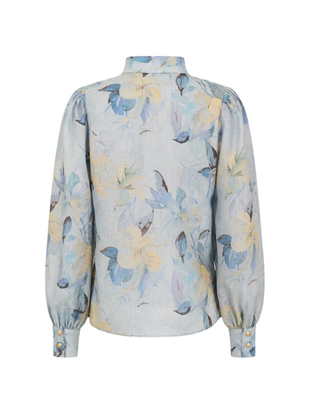 Nikkie Avalon Blouse - Frozen Blue Nikkie Nikkie Avalon Blouse - Frozen Blue