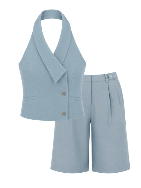 Nikkie Nikkie Alani Combi-Set - Frozen Blue Nikkie Alani Combi-Set - Frozen Blue