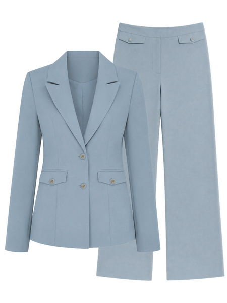 Nikkie Nikkie Alani Long Combi-Set - Frozen Blue Nikkie Alani Long Combi-Set - Frozen Blue