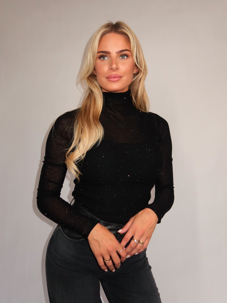 Pinko Moss Sweater - Nero Limousine Pinko Pinko Moss Sweater - Nero Limousine