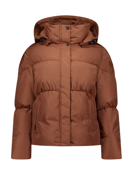 Airforce Airforce Women Maya Puffer Jacket - Tortoise Shell Airforce Women Maya Puffer Jacket - Tortoise Shell