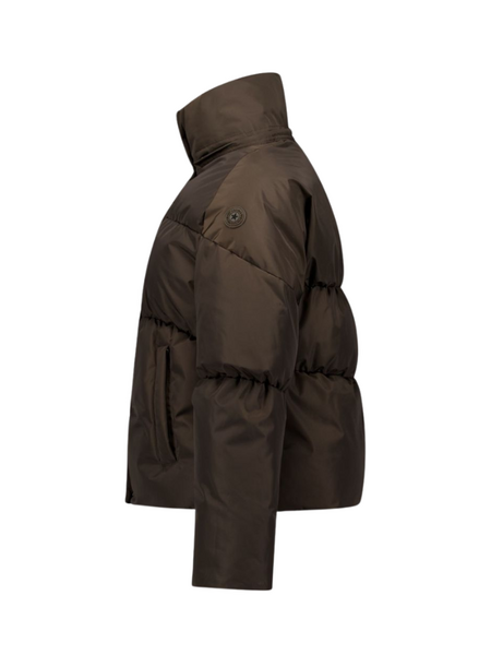 Airforce Women Maya Puffer Jacket - Dark Coffee Airforce Airforce Women Maya Puffer Jacket - Dark Coffee
