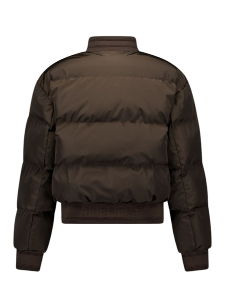 Airforce Women Bree Bomber - Dark Coffee Airforce Airforce Women Bree Bomber - Dark Coffee