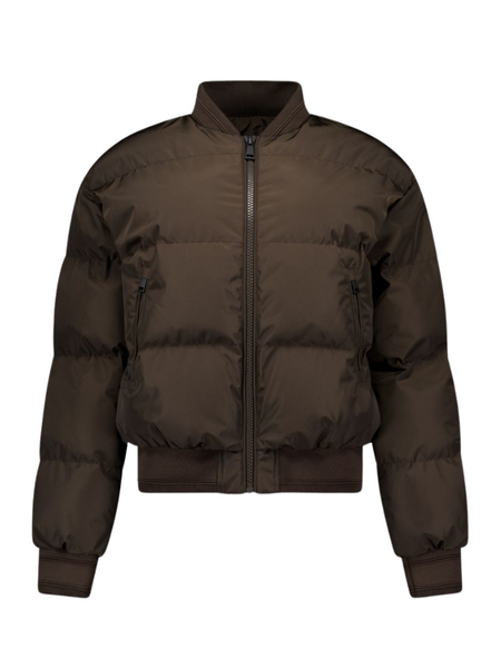 Airforce Women Bree Bomber - Dark Coffee Airforce Airforce Women Bree Bomber - Dark Coffee