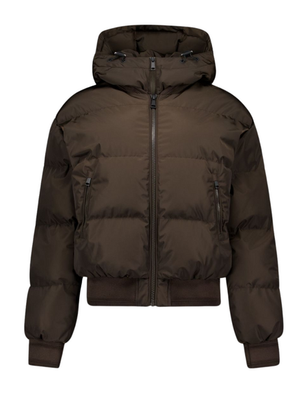 Airforce Airforce Women Bree Bomber - Dark Coffee Airforce Women Bree Bomber - Dark Coffee
