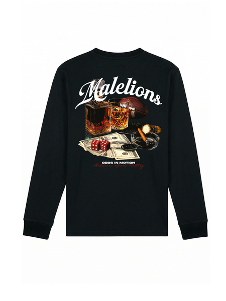 Malelions Sports Betting Longsleeve - Black Malelions Malelions Sports Betting Longsleeve - Black