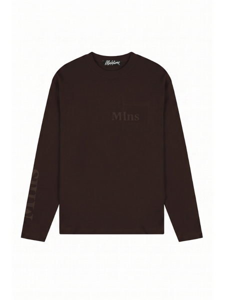 Malelions Department Longsleeve - Brown Malelions Malelions Department Longsleeve - Brown