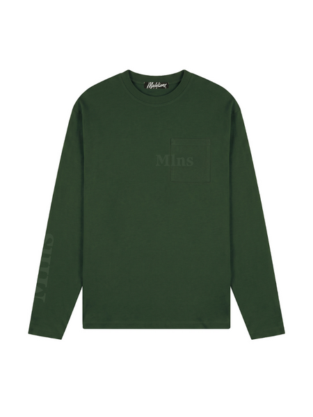 Malelions Malelions Department Longsleeve - Racing Green Malelions Department Longsleeve - Racing Green