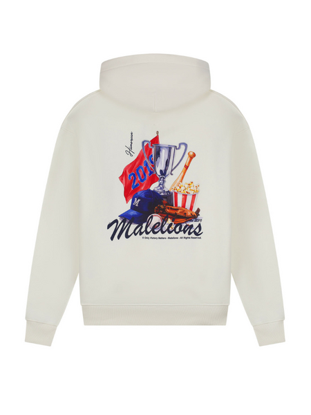 Malelions Homerun Hoodie - Off-White Malelions Malelions Homerun Hoodie - Off-White