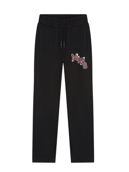 Malelions Malelions Kids Straight Leg College Pants - Black Malelions Kids Straight Leg College Pants - Black