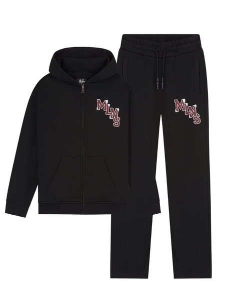 Malelions Malelions Kids Relaxed College Combi-Set - Black Malelions Kids Relaxed College Combi-Set - Black