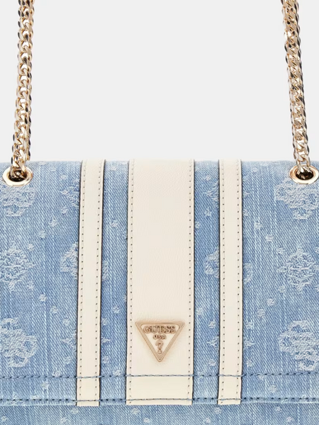 Guess Accessoires Noelle II Top Zip SH - Denim Logo Guess Guess Accessoires Noelle II Top Zip SH - Denim Logo